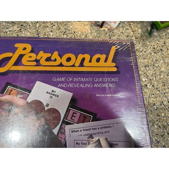 Rare Vintage 1984 Lets Get Personal Intimate Question Game for Multiple Couples - Picture 2 of 5
